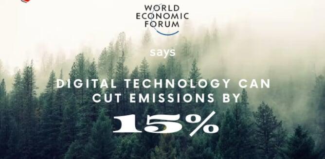 Digital technology can cut emissions by 15%
