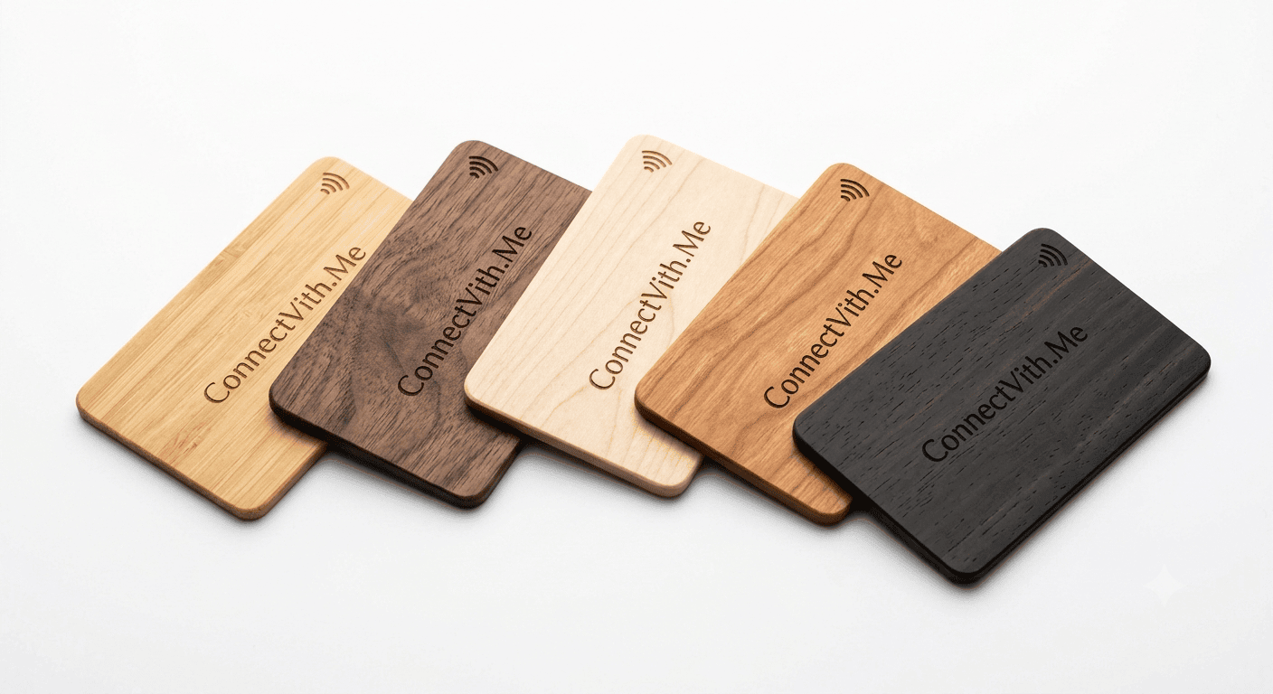 Wooden NFC Card