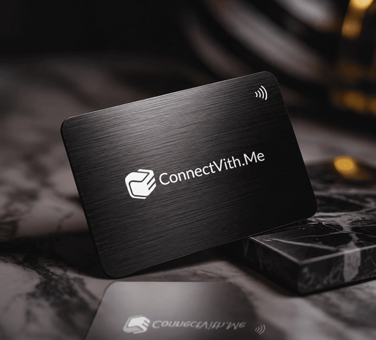 Black Metal NFC Card