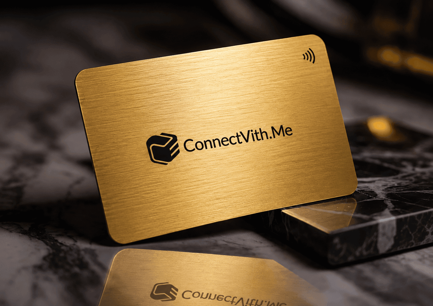 Gold Metal NFC Card