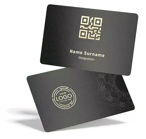 Black Metal NFC Card