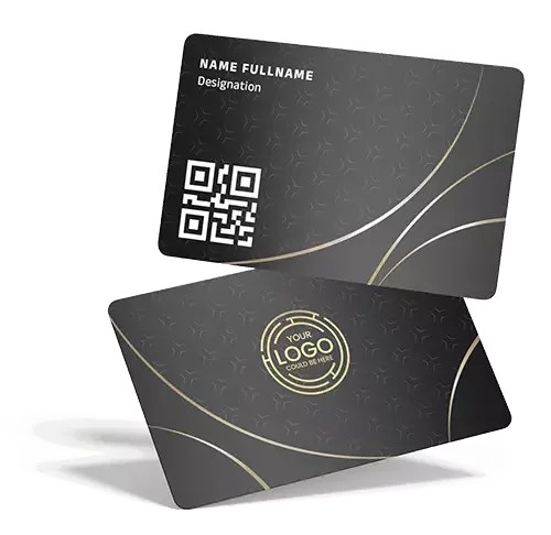 Premium black nfc card
