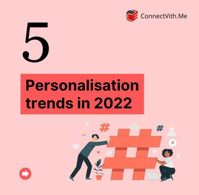 5 Personalisation trends in 2022