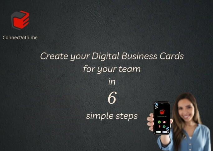 Create your digital business cards for your team in 6 simple steps