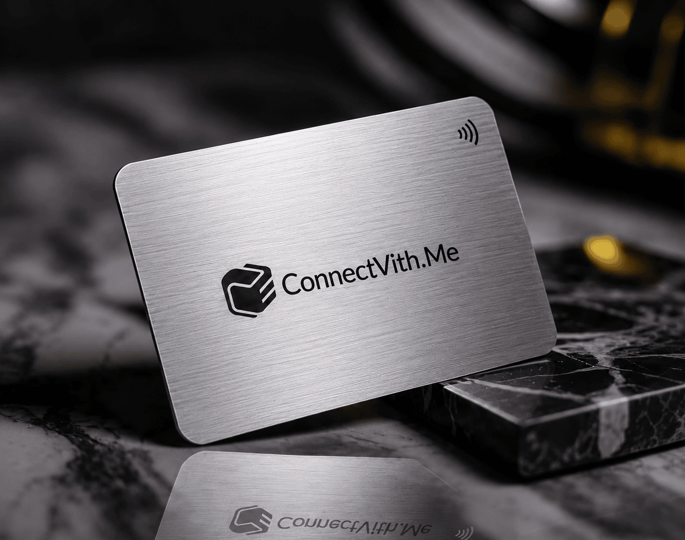 Silver Metal NFC Card